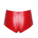 Шорти Noir Handmade F356 Red powerwetlook shorts - L