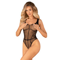 Эротическое боди с доступом Obsessive B336 crotchless teddy S/M/L
