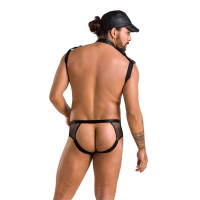 Комплект эротического мужского белья Passion 038 John black XXL/XXXL