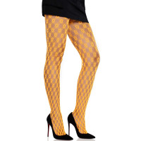Колготки Leg Avenue Eyelet Net Tights Neon Orange One Size