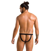 Чоловічі сліпи на шнурівці Passion 044 Slip Ben Black XXL/XXXL