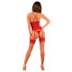 Obsessive Lacelove corset красный XL/2XL