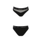 Трусики с прозрачной вставкой Passion PS006 PANTIES S, black