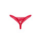 Стринги Obsessive Lacelove thong красные XL/2XL