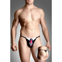 Чоловічі труси SoftLine Mens thongs 4491 Чорні S/M/L