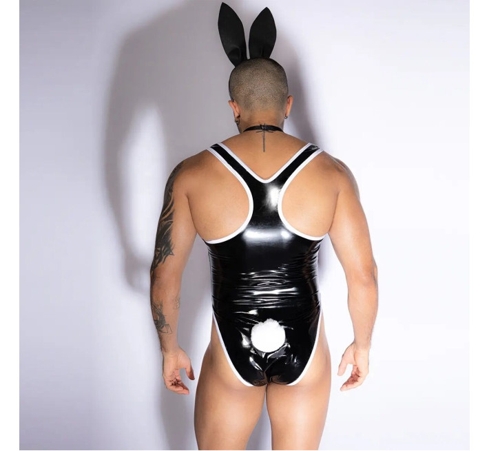 Мужской костюм зайчика JSY «Неутомимый Мэт» One Size, боди, бабочка, ушки