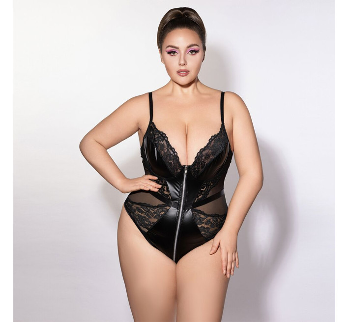 Боди JSY P61153 Black Plus Size