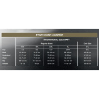 Трусики-стринги Penthouse Open Secret Light Pink M/L
