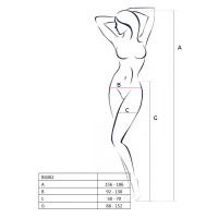 Еротичні колготки Passion BS002 S/XL Білі Еротичні колготки Passion BS002 S/XL Білі