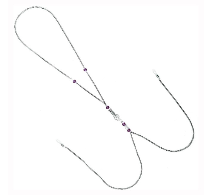 Украшение для сосков Art of Sex - Nipple Clamps Arrow, цвет фиолетовый