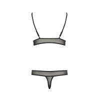 Комплект білизни Passion ERZA SET Чорний XXL/XXXL