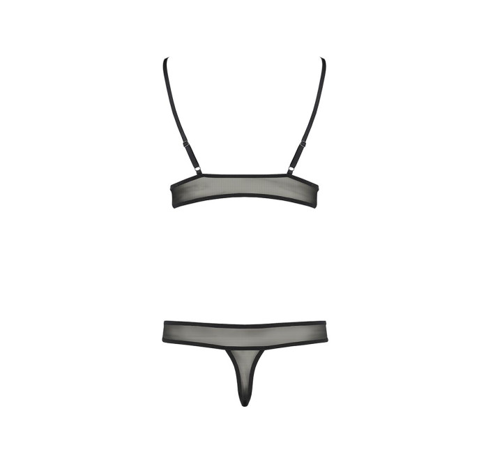 Комплект белья Passion ERZA SET Черный XXL/XXXL