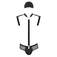 Комплект эротического мужского белья Passion 038 John black XXL/XXXL