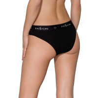 Трусики с прозрачной вставкой Passion PS006 PANTIES S, black