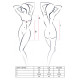 Бебі дол Passion Erotic Line BERYL CHEMISE XXL/XXXL Чорний