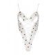 Еротичний боді з малюнком Passion LOVELIA BODY white S/M