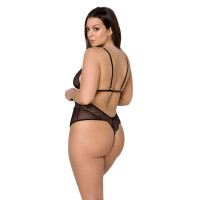 Боди Passion Amberly Body black 4XL/5XL
