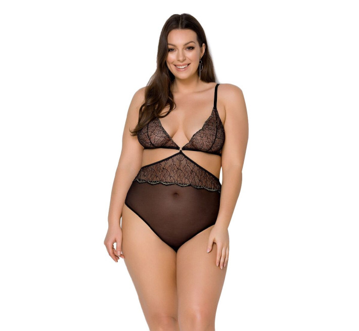 Боди Passion Amberly Body black 4XL/5XL