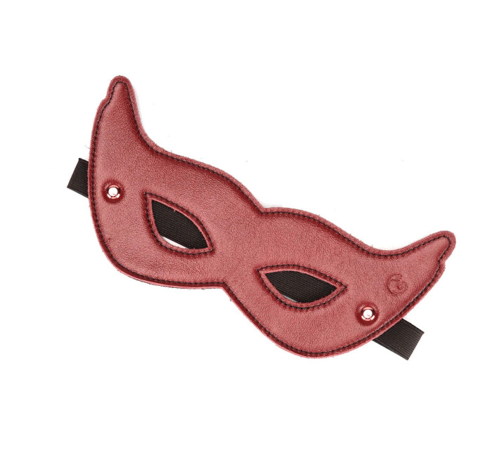 Кожаная маска на глаза Liebe Seele Wine Red Eye Mask