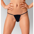 Женские трусики с силиконовой анальной пробкой Art Sex - Sexy Panties plug size L Black XS-2XL