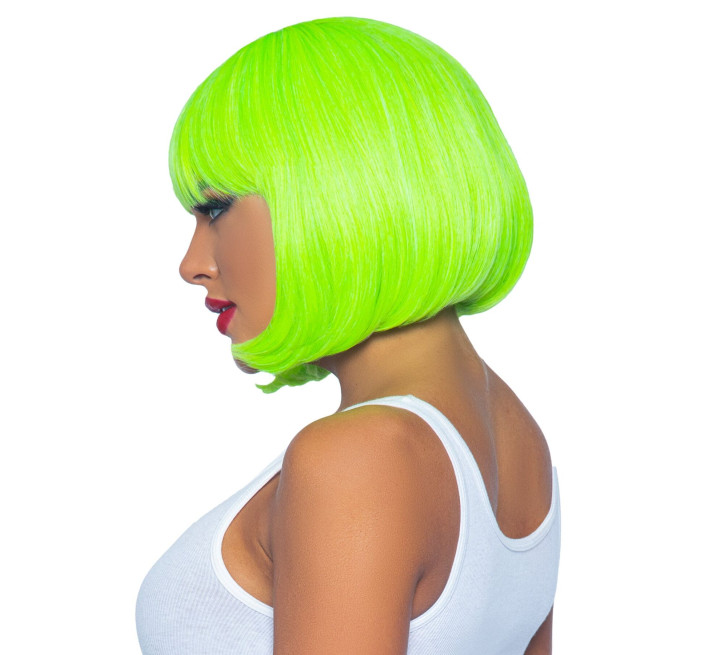 Парик Leg Avenue 12″ Neon short bob wig Neon Green