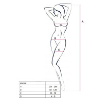 Бодистокинг Passion BS059 Белый S/M/L