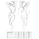 Корсет Passion GRACIA CORSET S/M Чорний