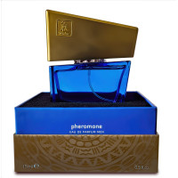 Духи з феромонами чоловічі SHIATSU Pheromone Fragrance men darkblue 15 мл
