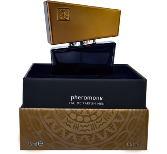 Духи з феромонами чоловічі SHIATSU Pheromone Fragrance men grey 15 мл