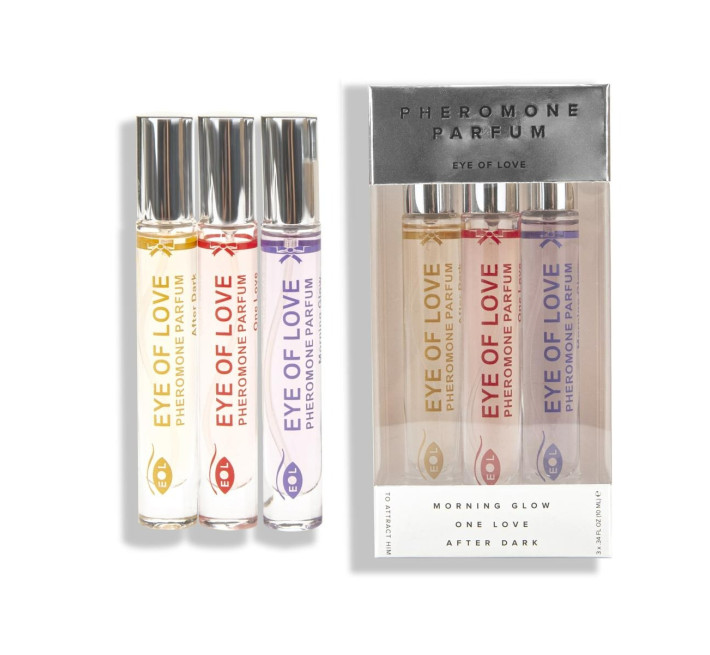 Набір ароматів з феромонами Eye Of Love Pheromone Perfume Set 3 х 30 мл