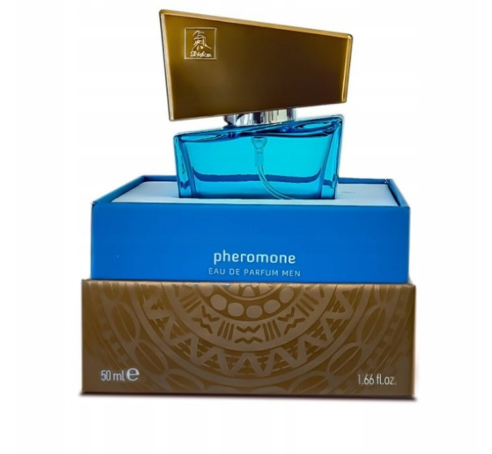 Духи з феромонами чоловічі SHIATSU Pheromone Fragrance men lightblue 50 мл