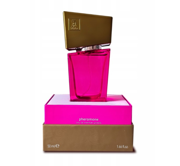 Духи з феромонами жіночі SHIATSU Pheromone Fragrance women pink 50 мл