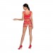 Бодистокинг-платье Passion BS089 red