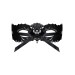 Мереживна маска Obsessive A700 mask, чорна, єдиний розмір