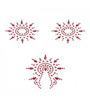 Пестіс із кристалів Petits Joujoux Gloria set of 3 Червоні