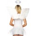 Набір аксесуарів «Ангел» Leg Avenue Angel Accessory Kit, крильця з пір’я, німб