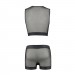 Комплект мужского белья на шнуровке Passion 053 Set William black S/M