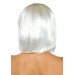 Светящийся в темноте парик Leg Avenue Pearl short natural bob wig White, короткий, жемчужный, 33 с