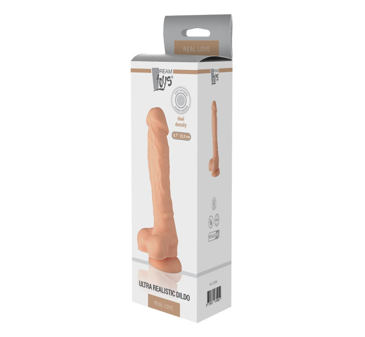 Фалоімітатор силіконовий Dreamtoys Dual Density Dildo 22 см