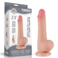 Фаллоимитатор LoveToy Sliding-Skin Dual Layer Dong 7.5 993 Flesh