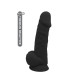 Фалоімітатор термоактивний Dreamtoys Real Love 8.5 Чорний