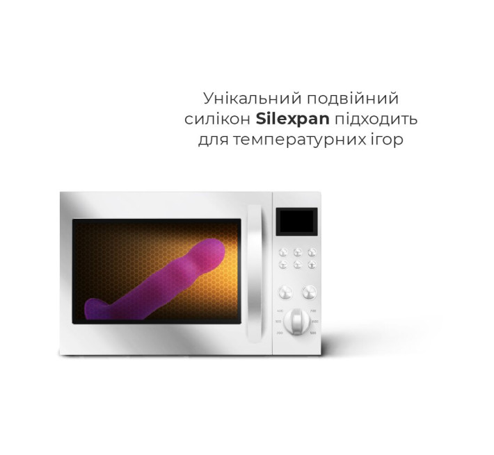 Ділдо з присоскою Adrien Lastic Hitsens 3 фіолетовий