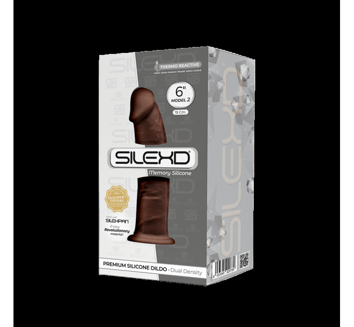 Фалоімітатор SilexD Robby MODEL 2 Коричневий size 6in