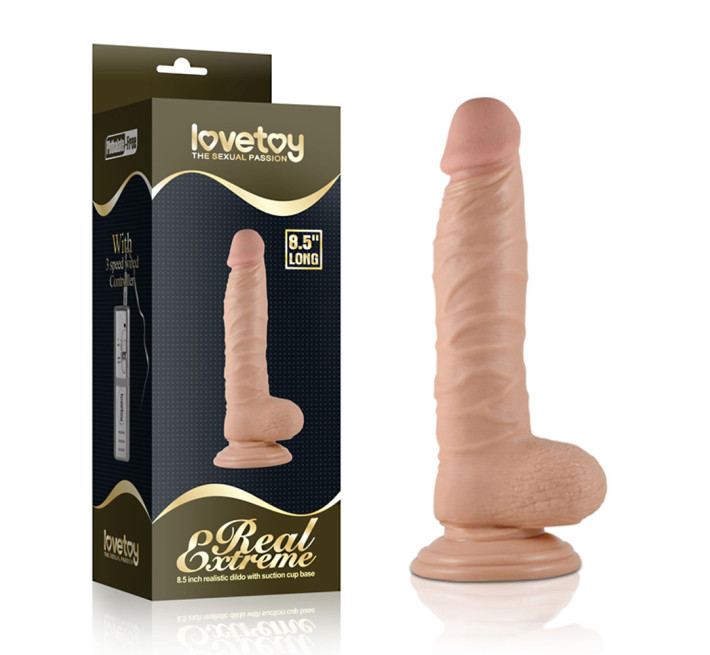 Фалоімітатор LoveToy Real Extreme Dildo 8.5