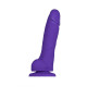 Реалістичний фалоімітатор Strap-On-Me SOFT REALISTIC DILDO Фіолетовий Size L