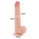 Фаллоимитатор LoveToy Sliding-Skin Dual Layer Dong 9 1000 Flesh