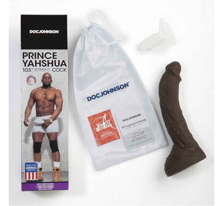 Фалоімітатор Doc Johnson Prince Yahshua 10.5 Inch Cock - ULTRASKYN