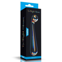 Фалоімітатор LoveToy Twilight Gleam Glass Dildo Alluring Arc