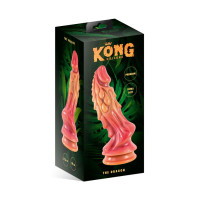 Фэнтезийный фаллоимитатор Kong Silicone The Dragon