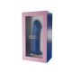 Двухслойный дилдо Adrien Lastic Hitsens 1 Blue, подходит для страпона, диаметр 4,5 см, длина 17,7 см.